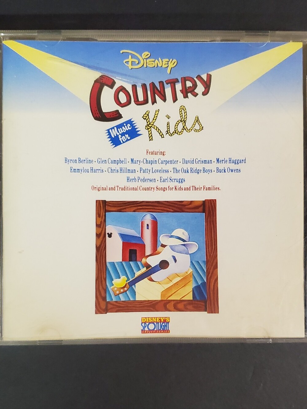 Disney Country Music for Kids CD (1992) Merle Haggard, Emmylou Harris & More